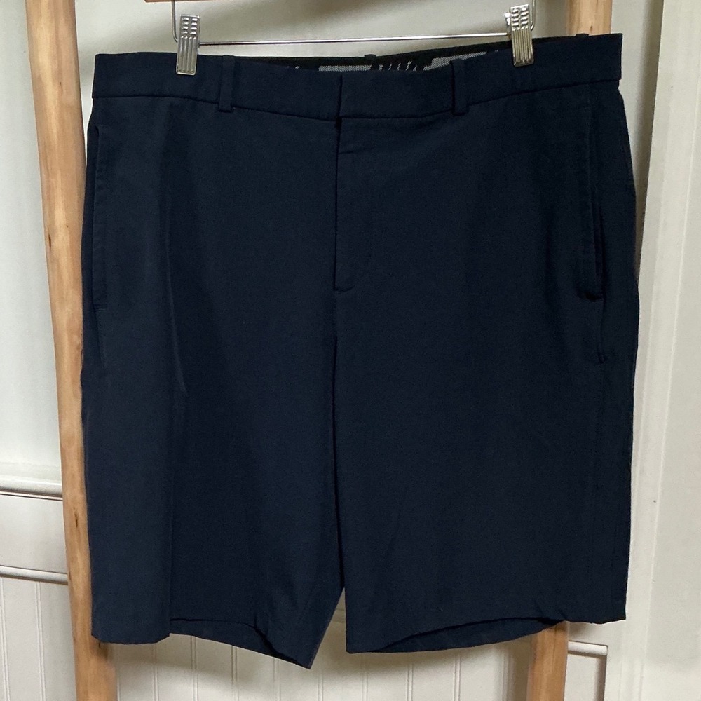 Nike Dri-FIT Standard Fit Golf Shorts Mens 38 Navy Blue Stretch DA4130-451